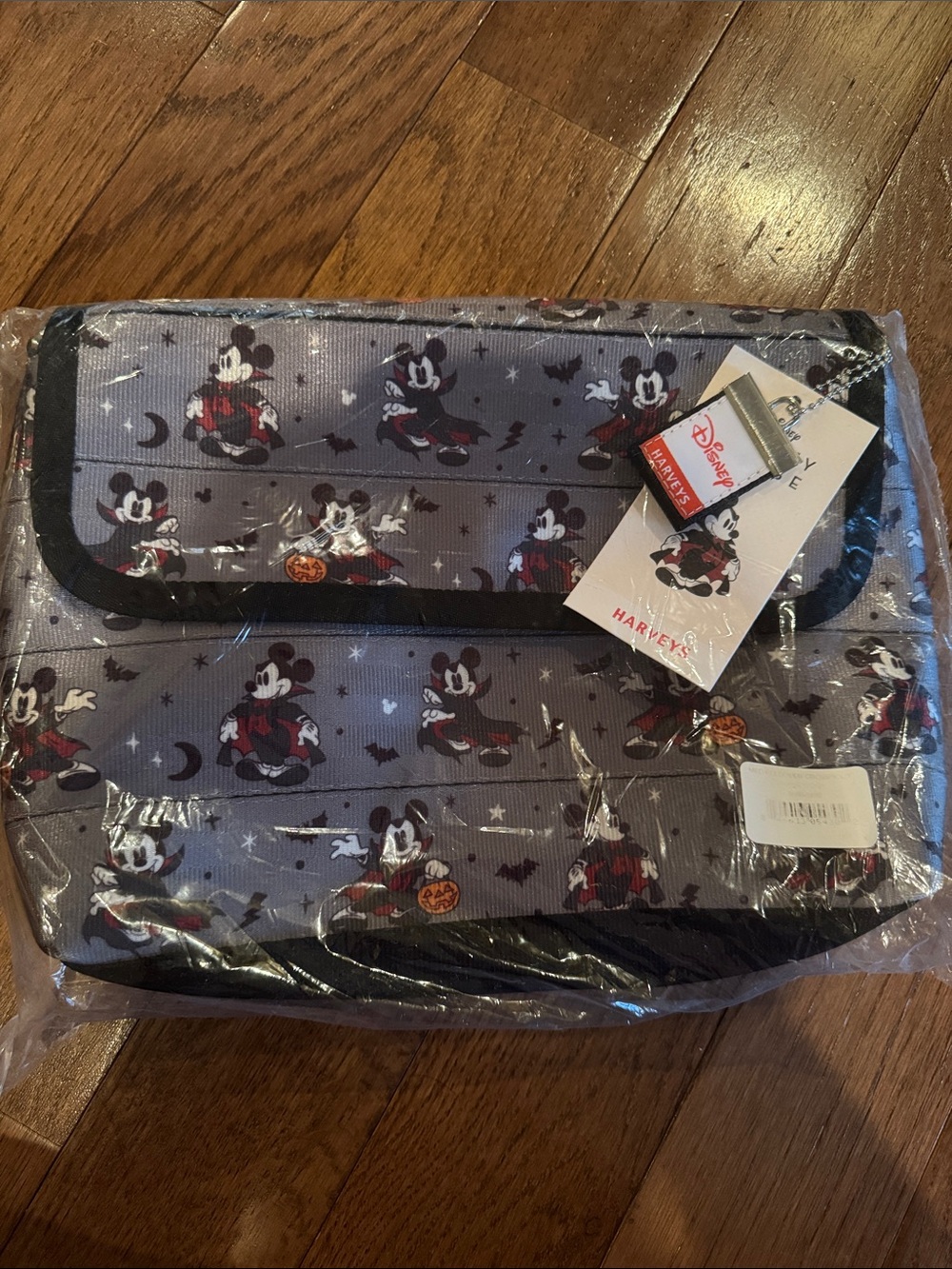 Harveys Disney Vampire Mickey Mouse Medium Foldover Crossbody
